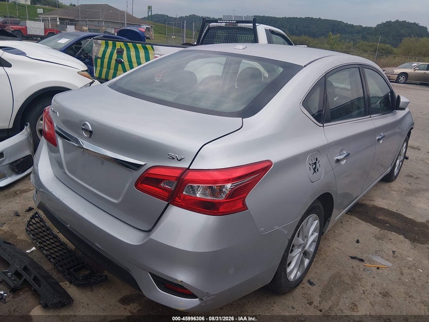 Vin: 3n1ab7ap0kl618401, lot: 46495651, nissan sentra sv 20194