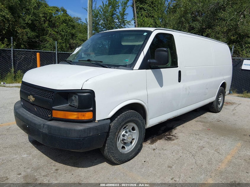 Vin: 1gczgucg9d1122911, lot: 46495678, chevrolet express 3500 work van 20132