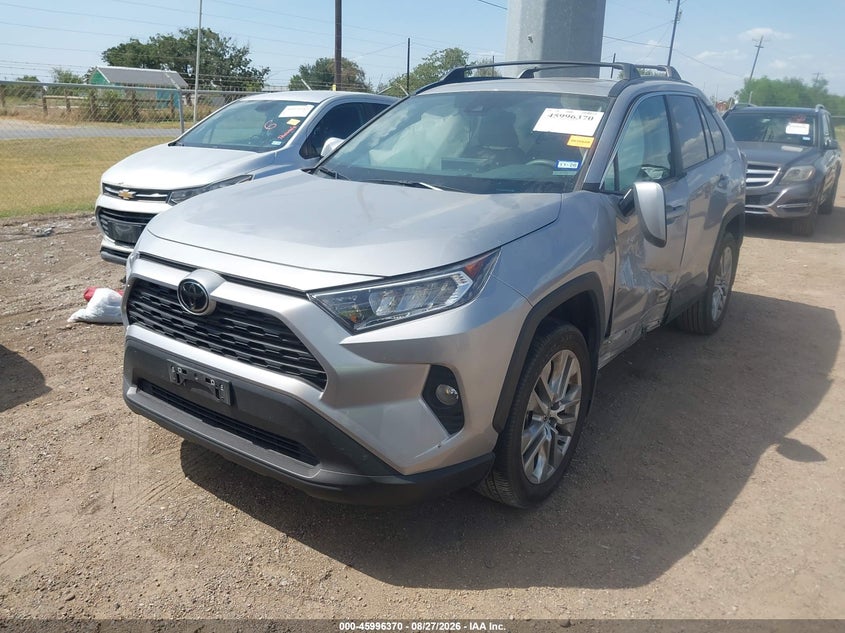 2021 Toyota RAV 4, Left Front, IAAI, VIN 2T3C1RFV7MC166083 — photo 2