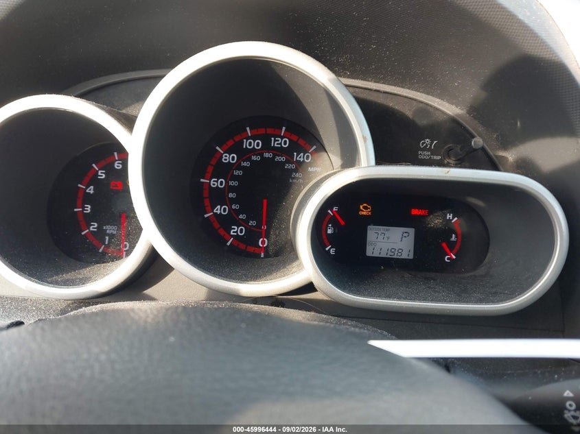 PONTIAC VIBE 2009 VIN 5Y2SR67079Z466136