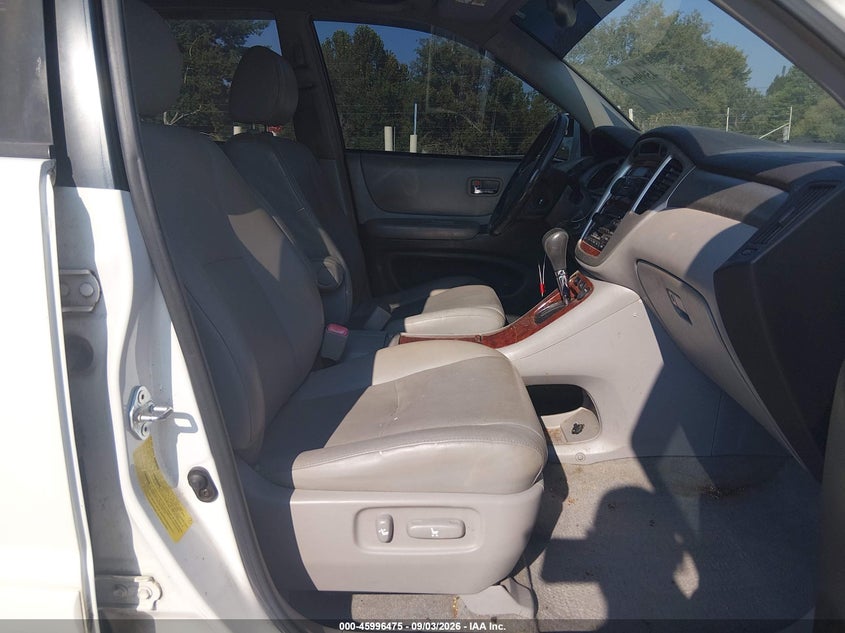TOYOTA HIGHLANDER HYBRID 2006 VIN JTEDW21A060012561