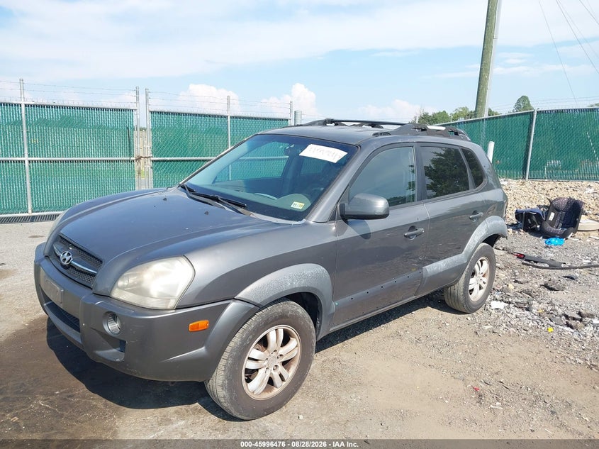 HYUNDAI TUCSON 2008 VIN KM8JN12D58U799950