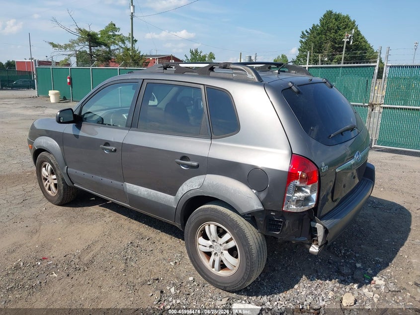 HYUNDAI TUCSON 2008 VIN KM8JN12D58U799950