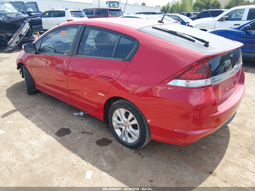 2012 HONDA INSIGHT HATCHBACK 1.3L I-4 VVT, REGULAR , 88HP