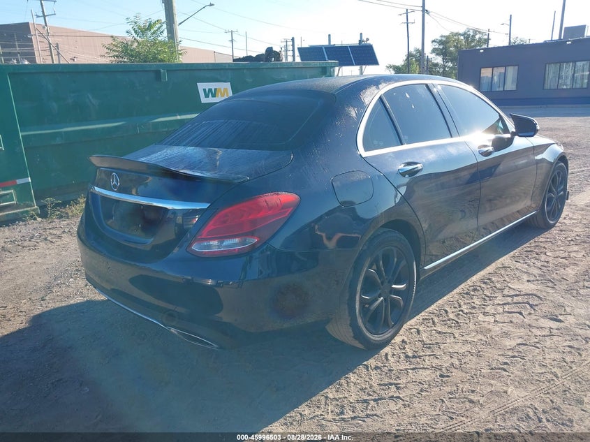 MERCEDES-BENZ C 300 2017 VIN 55SWF4KB7HU221394