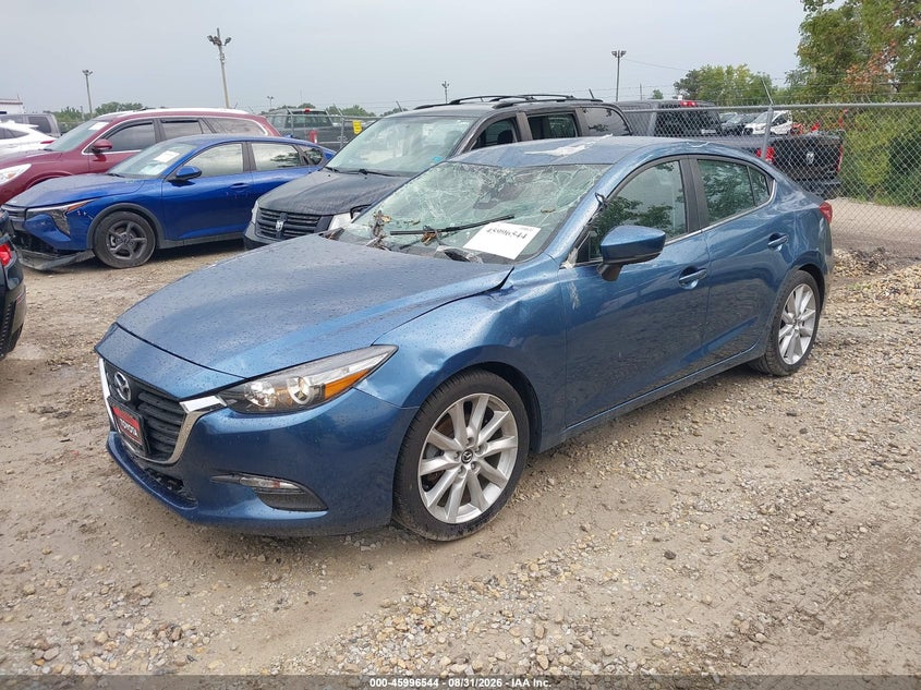 2017 Mazda 3, Стихия, IAAI, VIN 3MZBN1V77HM152658 — фото 2