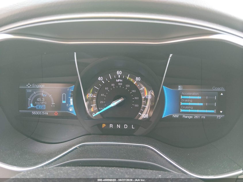 2018 FORD FUSION HYBRID auction photo 7