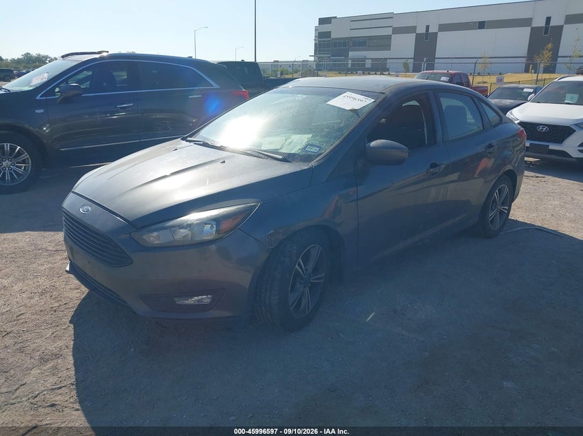 Vin: 1fadp3fe3jl236035, lot: 46495942, ford focus se 20182