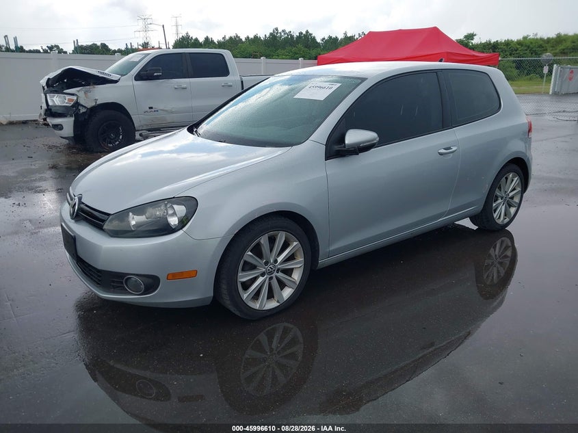 VOLKSWAGEN GOLF 2012 VIN WVWBM7AJ2CW211618
