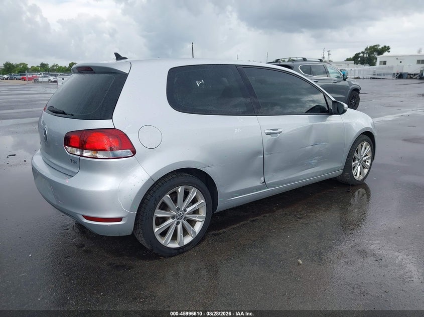 VOLKSWAGEN GOLF 2012 VIN WVWBM7AJ2CW211618
