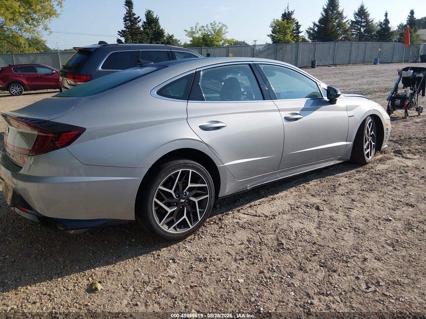 Vin: kmhl14jc9pa344405, lot: 46495964, hyundai sonata n line 20234