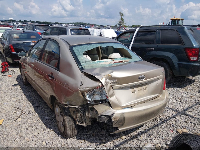 KIA SPECTRA 2009 VIN KNAFE221595601351