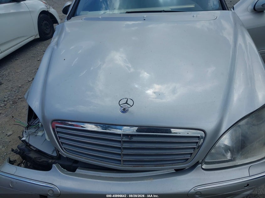 MERCEDES-BENZ S 600 2002 VIN WDBNG78JX2A247156