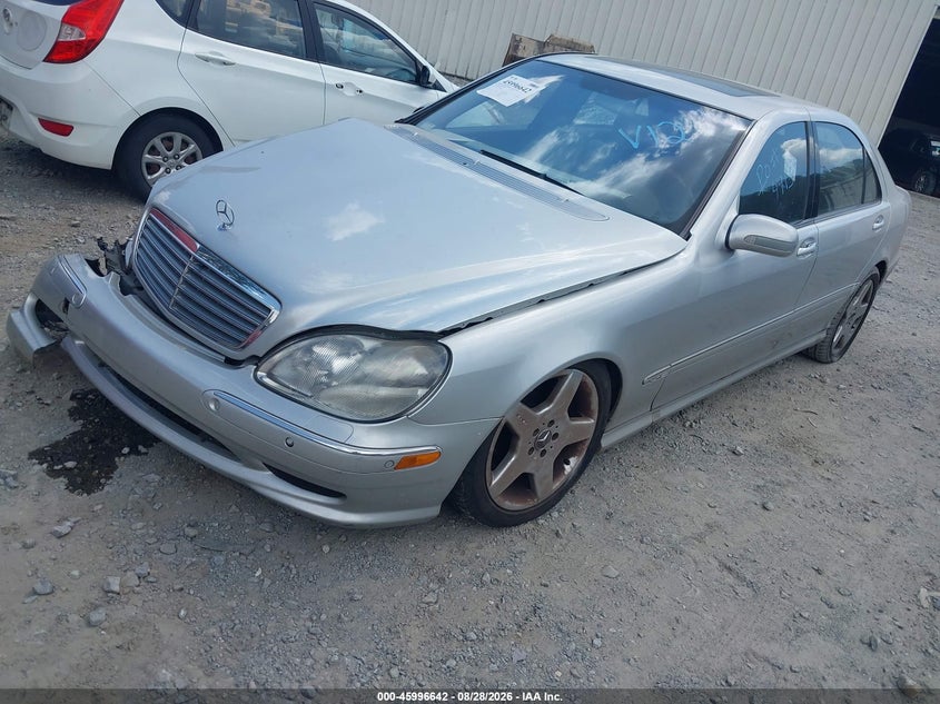 MERCEDES-BENZ S 600 2002 VIN WDBNG78JX2A247156