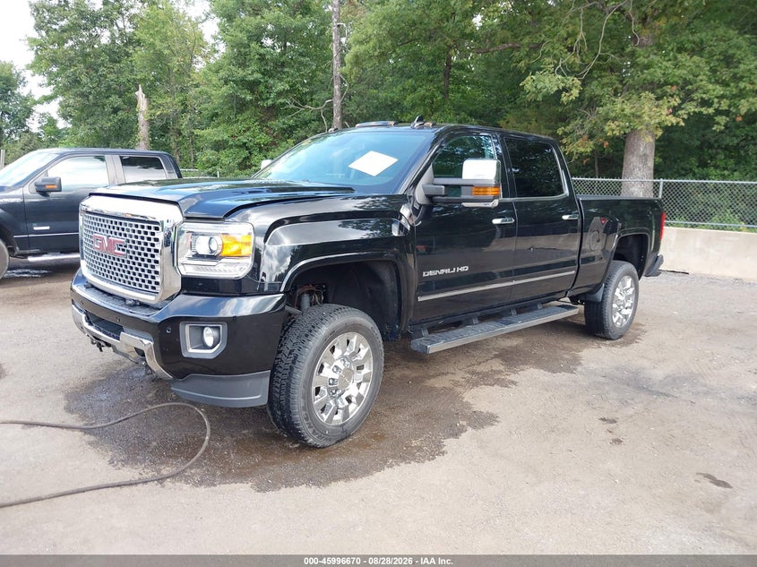 2016 GMC Sierra, Left Rear, IAAI, VIN 1GT12UE84GF245282 — photo 2