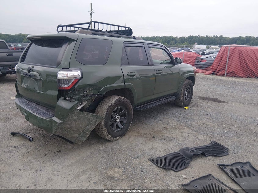 Vin: jtebu5jrxm5934968, lot: 46496020, toyota 4runner trail special edition 20214