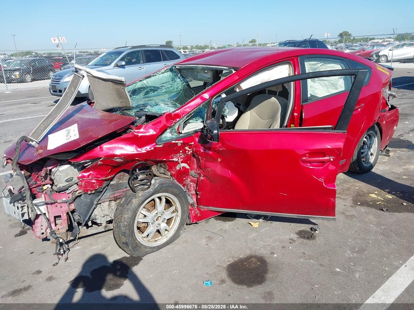 2010 Toyota Prius, Rollover, IAAI, VIN JTDKN3DU3A1286222 — photo 2