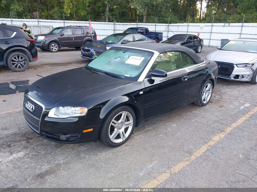 AUDI A4 2008 VIN WAUDF48H78K009941