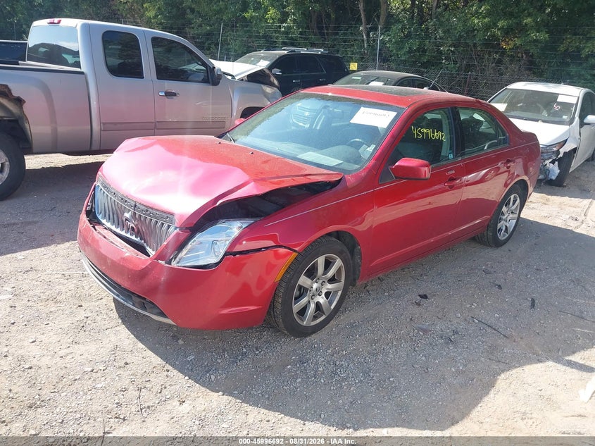 Vin: 3mehm0ja6ar664365, lot: 46496037, mercury milan premier 20102