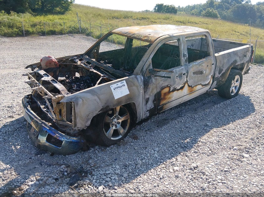 2015 Chevrolet Silverado, Exterior Burn, IAAI, VIN 3GCUKSEJ7FG320140 — photo 2