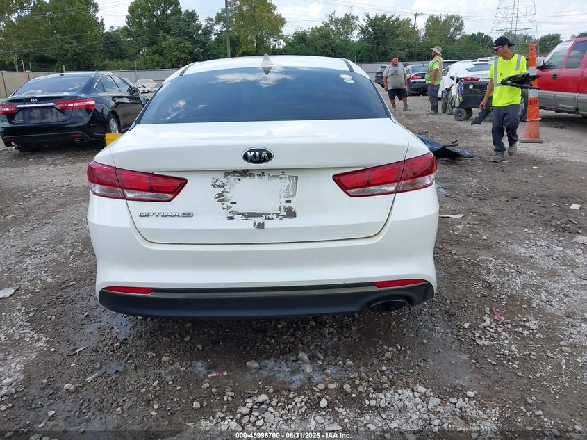 2016 KIA OPTIMA SEDAN 2.4L I-4 DI, DOHC, VVT, REGULAR , 185HP