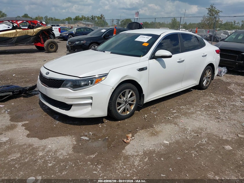 2016 KIA OPTIMA SEDAN 2.4L I-4 DI, DOHC, VVT, REGULAR , 185HP