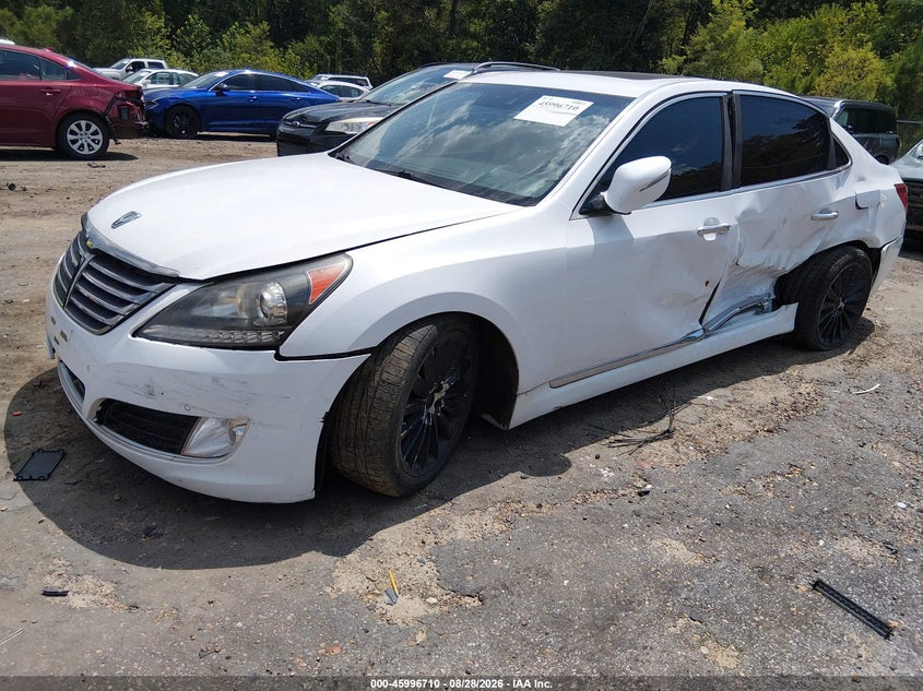 2014 HYUNDAI EQUUS auction photo 2