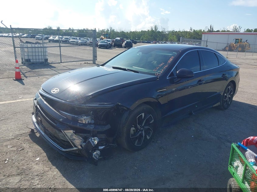2025 Hyundai Sonata, Front End, IAAI, VIN KMHL64JA1SA486949 — photo 2