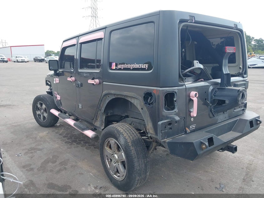 Vin: 1c4bjwdg6hl615114, lot: 46496135, jeep wrangler unlimited sport 4x4 20173