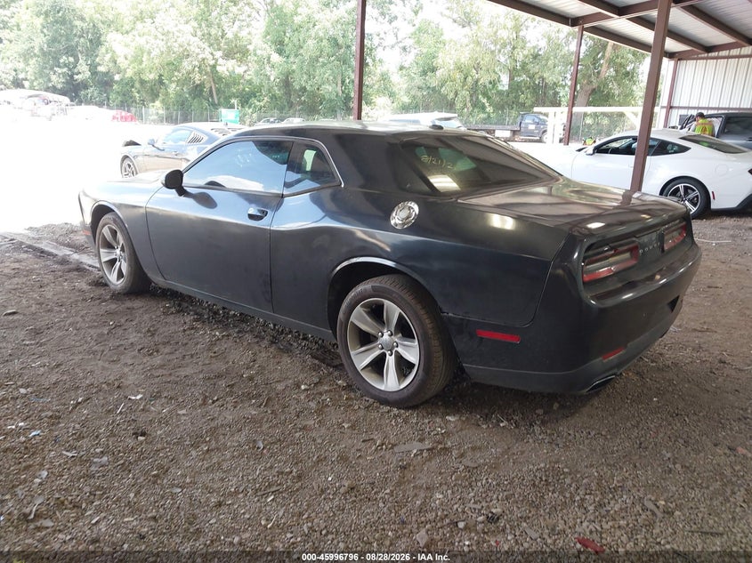 Vin: 2c3cdzag8hh587366, lot: 46496141, dodge challenger sxt 20173