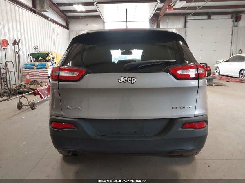 2016 JEEP CHEROKEE SPORT UTILITY VEHICLE 2.4L I-4 VVT, REGULAR , 184HP