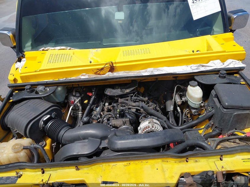 HUMMER H2 2003 VIN 5GRGN23U83H143809
