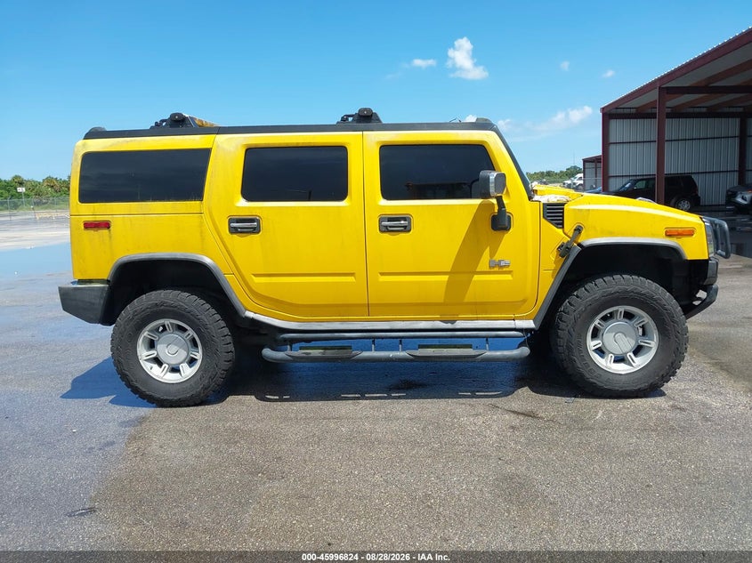 HUMMER H2 2003 VIN 5GRGN23U83H143809