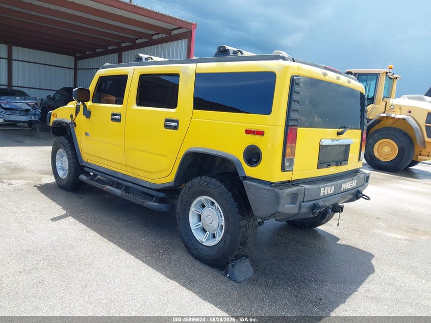 HUMMER H2 2003 VIN 5GRGN23U83H143809