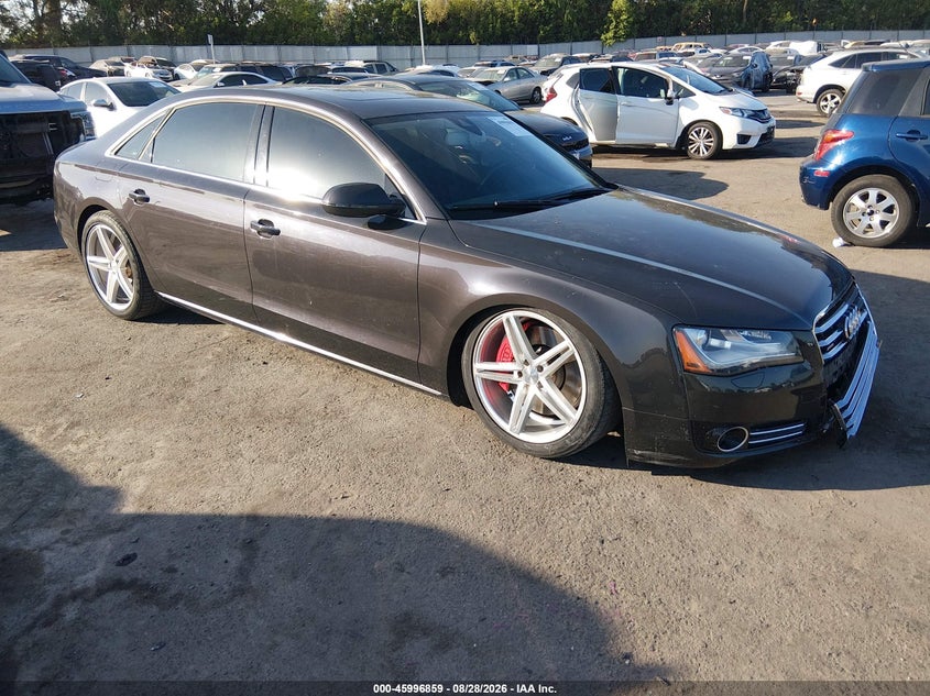 2012 AUDI A8 L auction photo 1