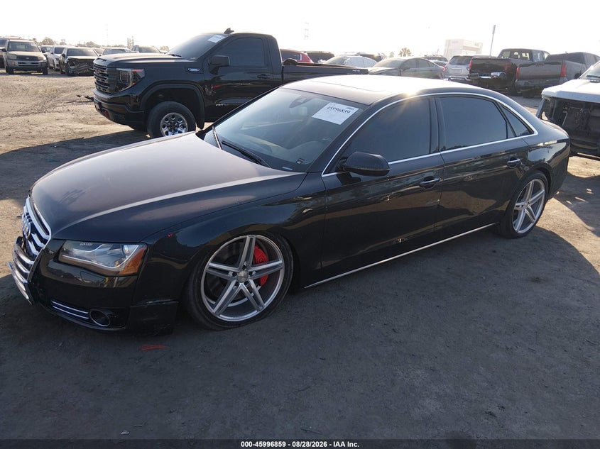 2012 AUDI A8 L auction photo 2