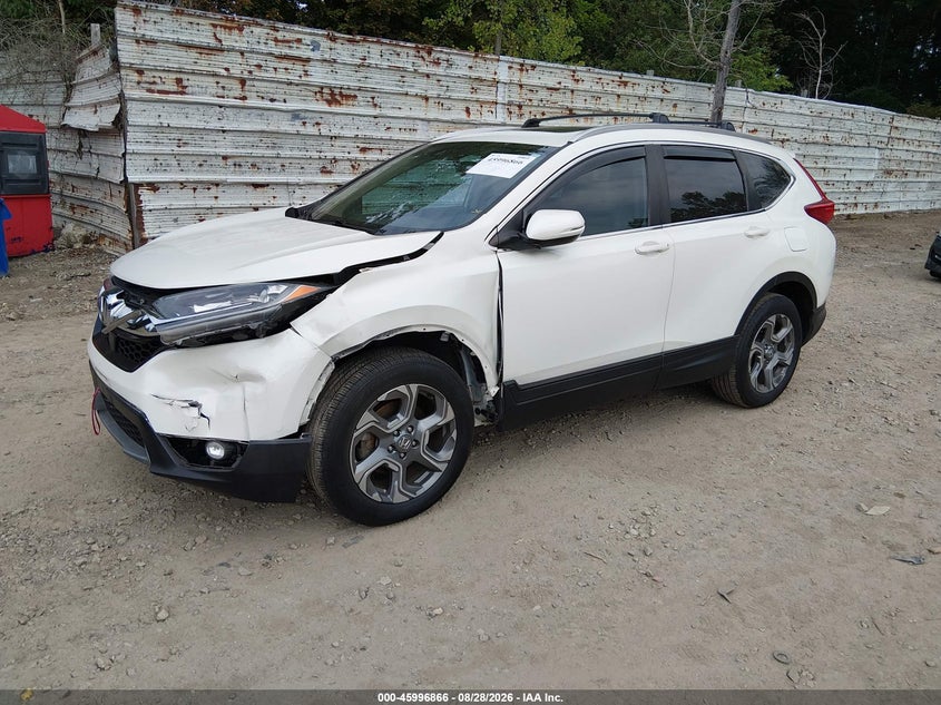 2018 Honda CR-V, Лівий перед, IAAI, VIN 2HKRW2H89JH608325 — фото 2