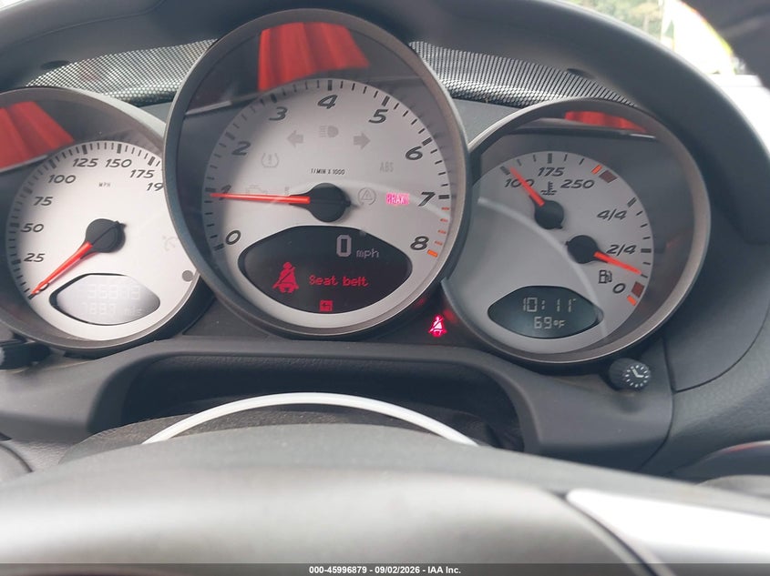2006 PORSCHE CAYMAN COUPE 3.4L H-6 DOHC, VVT, PREMIUM , 295HP