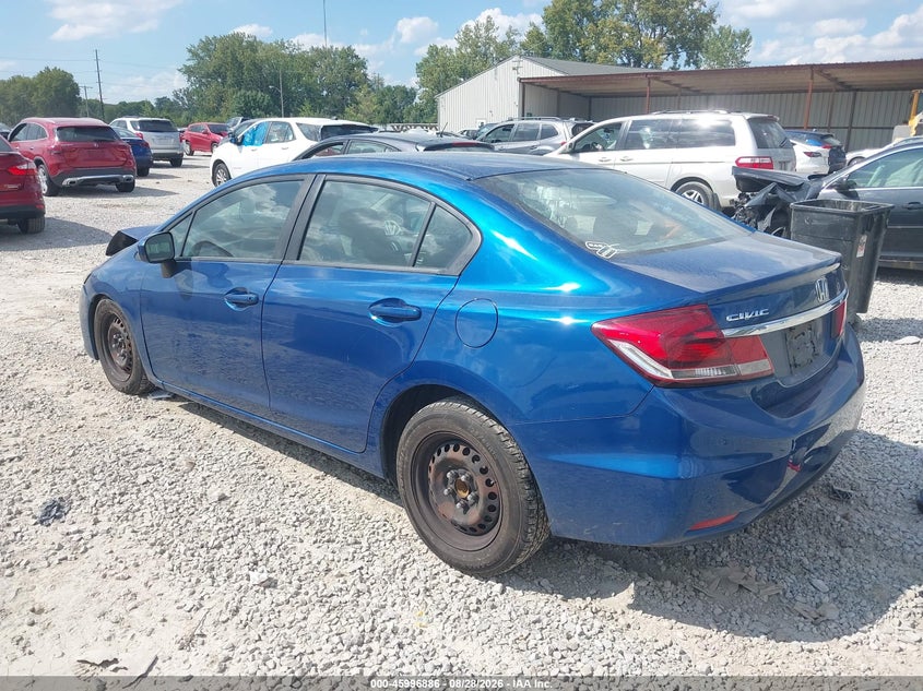 2015 HONDA CIVIC auction photo 3