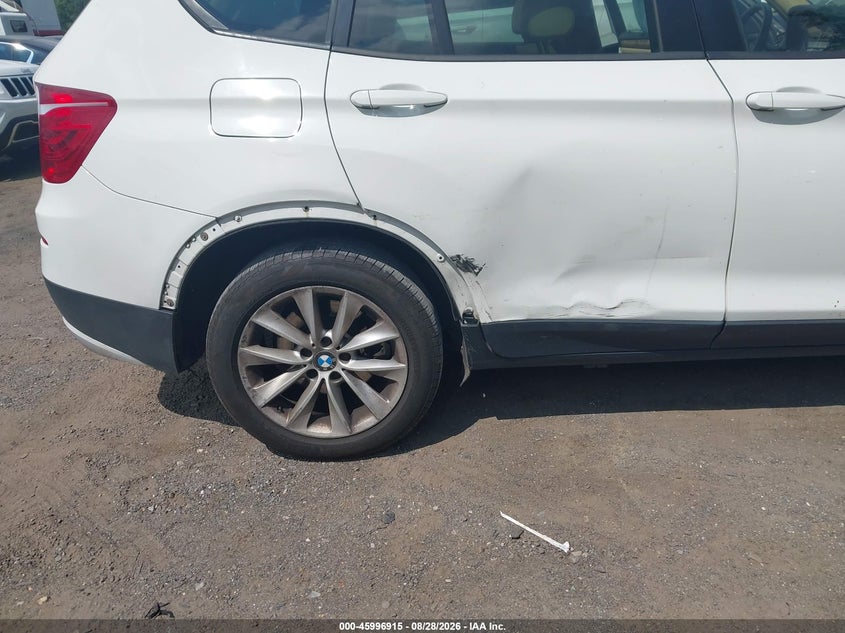 BMW X3 2014 VIN 5UXWX9C52E0D29339