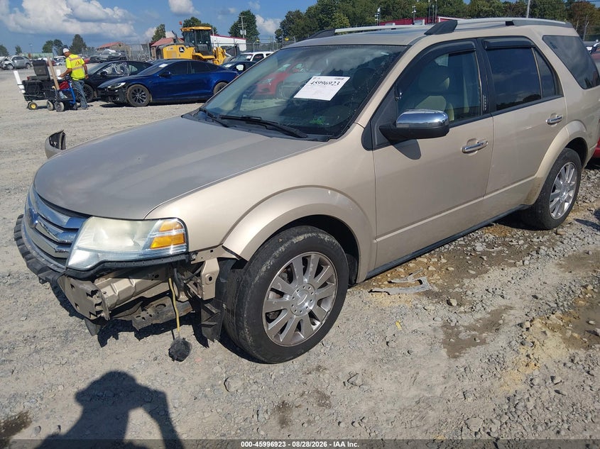 2008 Ford Taurus X, Front End, IAAI, VIN 1FMDK03WX8GA12666 — photo 2