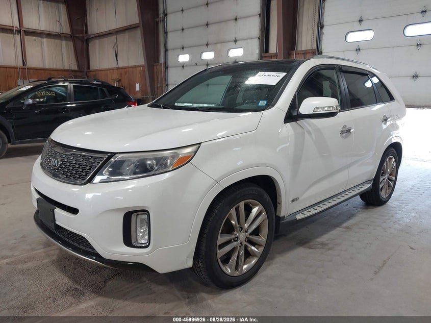 2014 Kia Sorento, Normal Wear & Tear, IAAI, VIN 5XYKWDA76EG486020 — photo 2