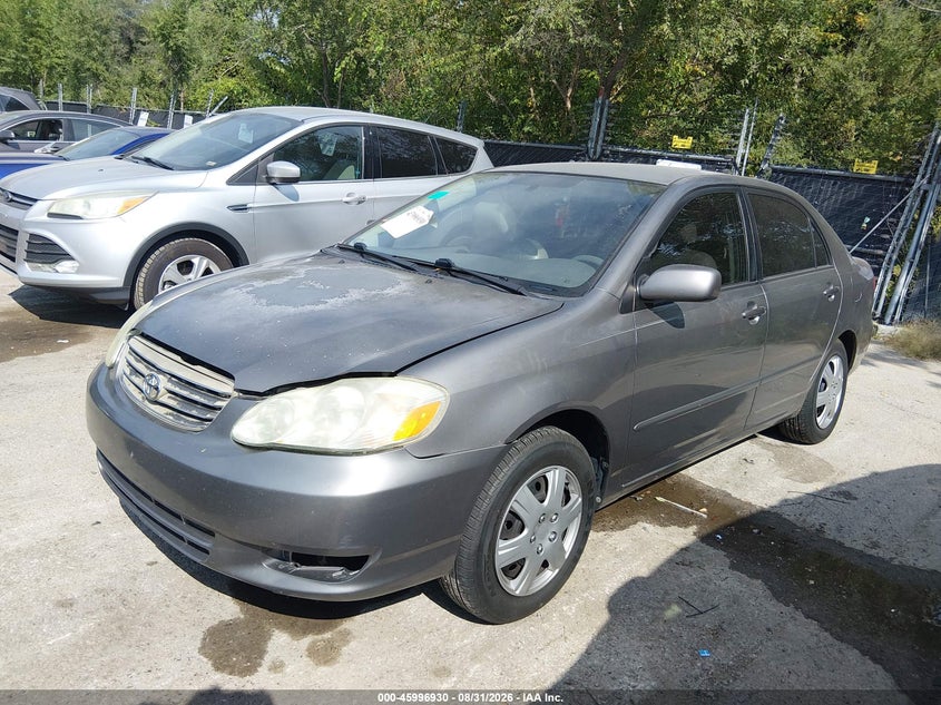 2004 Toyota Corolla, Правый зад, IAAI, VIN 1NXBR32E54Z318893 — фото 2