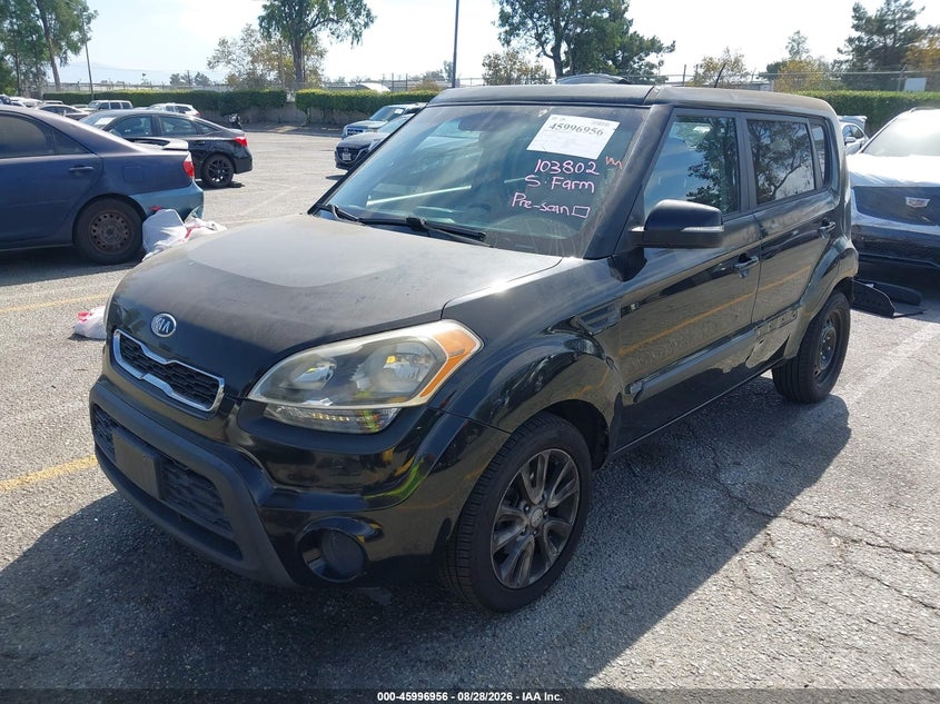 2012 KIA SOUL HATCHBACK 2.0L I-4 DOHC, VVT, REGULAR , 164HP