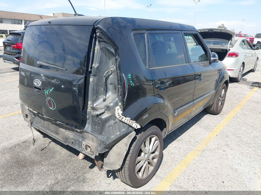 2012 KIA SOUL HATCHBACK 2.0L I-4 DOHC, VVT, REGULAR , 164HP