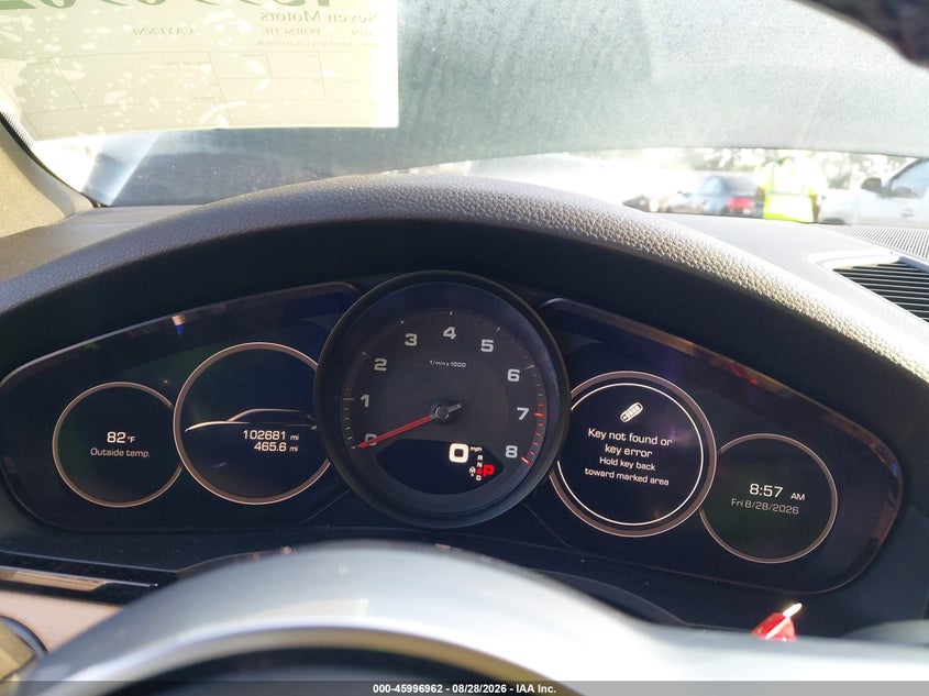 PORSCHE CAYENNE 2019 VIN WP1AA2AY1KDA04828