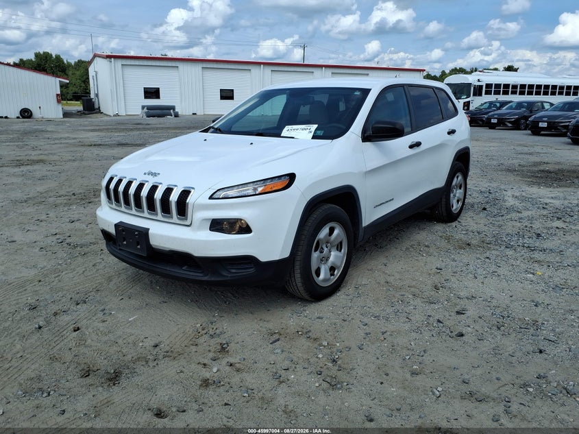 Vin: 1c4pjmab0gw313981, lot: 46496349, jeep cherokee sport 20162
