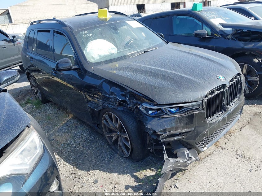 Vin: 5uxcx6c01n9k04380, lot: 46496353, bmw x7 m50i 20221