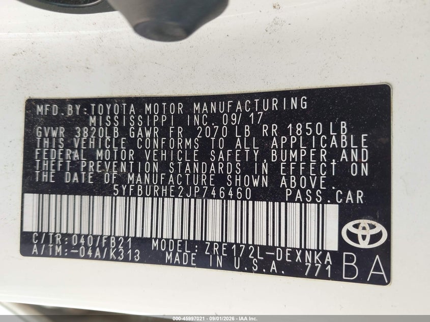 TOYOTA COROLLA - zdjęcie 9