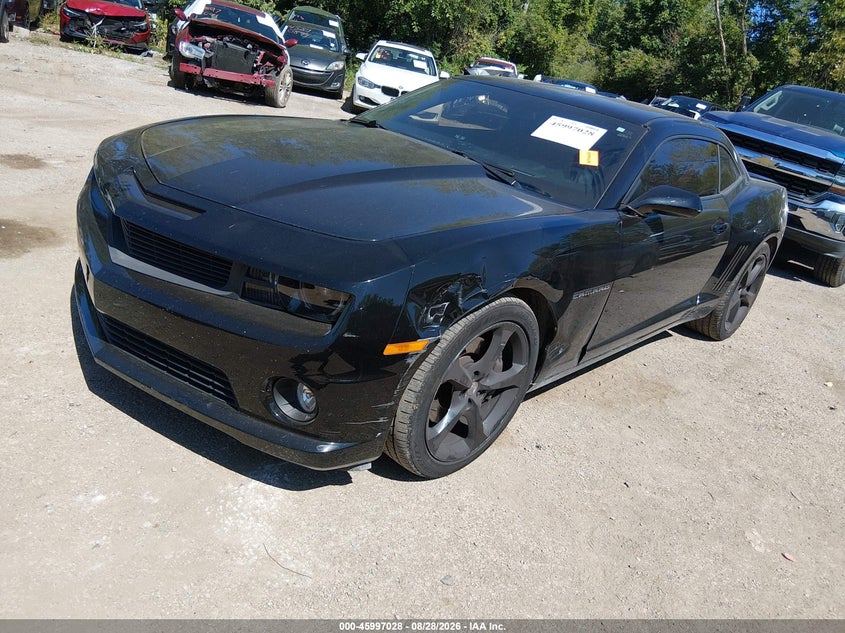 2013 Chevrolet Camaro, Right Side, IAAI, VIN 2G1FK1EJ7D9245720 — photo 2